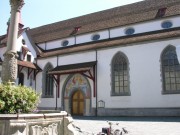 Autre vue de cette église des Franciscains, Lucerne. Cliché personnel
