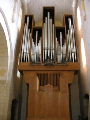 Autre vue de l'orgue dans le transept sud. Cliché personnel