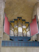 L'orgue J. Ahrend de l'abbatiale de Payerne. Cliché personnel (2006)