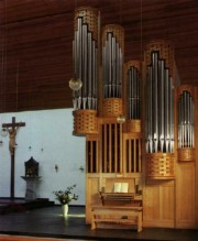 Orgue Weyland-Orgelbau de l'église Sebastianus de Lindlar. Crédit: www.weyland-orgelbau.de/