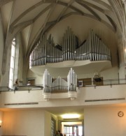 Une dernière vue de l'orgue Kuhn de la Wasserkirche. Cliché personnel
