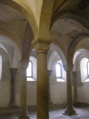 Une vue de la crypte du Grossmünster. Cliché personnel