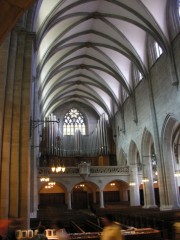Autre vue intérieure en direction de l'orgue. Cliché personnel