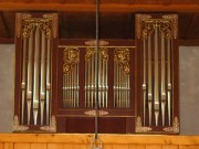 L'orgue Felsberg de St-Leonhard à Bad Ragaz (1981). Crédit: www.orgelbau-felsberg.ch/