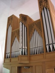 La façade de l'orgue. Cliché personnel