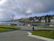 Ville de Neuchâtel, photo, bord du lac. Cliché personnel