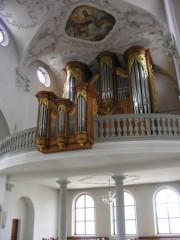 Autre vue générale de l'orgue en tribune. Cliché personnel