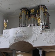 Une dernière vue de l'orgue de la Pfarrkirche de Beromünster. Cliché personnel