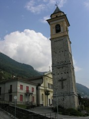 L'église paroissiale de Gordola. Cliché personnel (sept. 2007)