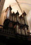 Grand orgue Cavaillé-Coll de Poligny, département du Jura (1858). Cliché personnel. Cliquer dessus pour l'agrandir