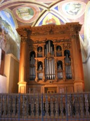 Une vue de l'orgue italien. Cliché personnel