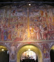 Une dernière vue de la fresque Renaissance de B. Luini (1529). Cliché personnel