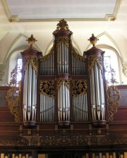 Une dernière vue de l'orgue d'A. Mooser (1810). Cliché personnel
