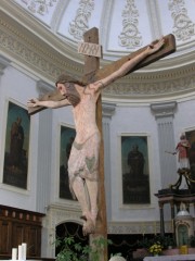 Le Saint Crucifix de Belfaux (13ème s.). Cliché personnel
