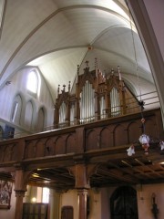 Autre vue de l'orgue Spaich de Treyvaux. Cliché personnel