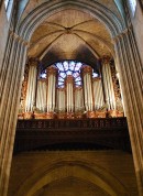 Grand Orgue de Notre-Dame de Paris, récemment restauré (vue de face). Cliché personnel (nov. 2009)