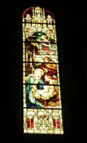 Autre vitrail de l'abside principale. Cliché personnel