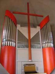 Autre vue de l'orgue, de près. Cliché personnel