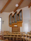 L'orgue Genève SA / Ayer (2007) en l'église St-Maurice de Pully. Cliché personnel (mars 2008)