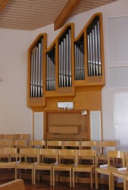Une vue de l'orgue restauré par Ayer (2007). Cliché personnel