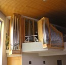 L'orgue Saby-Grenzing (2006) de l'église St-Joseph à Lausanne. Cliché personnel (avril 2008)