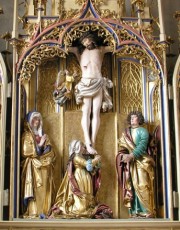 Détail de l'autel de la Croix (bas-côté gauche). Cliché personnel