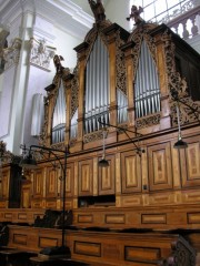 Grande vue de l'orgue de choeur. Cliché personnel