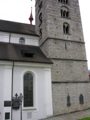 Autre vue de la Pfarrkirche de Stans. Cliché personnel