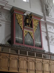 Grande vue de l'orgue de choeur à Stans. Cliché personnel