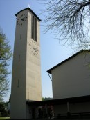 L'église réformée de Mattenbach, un quartier de Winterthur. Cliché personnel (mai 2008)