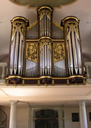 Une dernière vue de cet orgue superbe du facteur Füglister. Cliché personnel