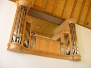 Temple du Landeron, orgue de facteur Felsberg. Cliché personnel