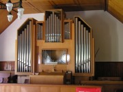 Lignières. Autre vue de l'orgue du Temple. Cliché personnel