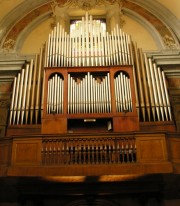 Une grande vue de l'orgue Mascioni de Ligornetto. Cliché personnel