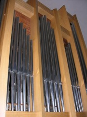 La Montre de l'orgue Mascioni. Cliché personnel