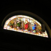 Autre vue d'un vitrail à Mendrisio. Cliché personnel