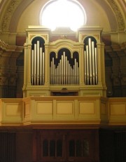 Portrait de face de l'orgue Mascioni. Cliché personnel
