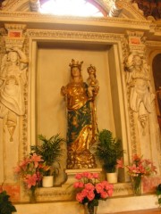 Vue d'une chapelle consacrée à la Vierge. Cliché personnel