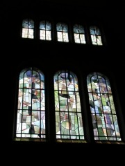 Ensemble de vitraux du transept gauche (date: 1959). Cliché personnel