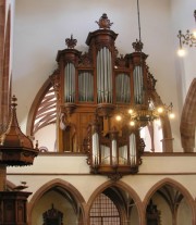Une dernière vue de l'orgue de la Peterskirche. Cliché personnel