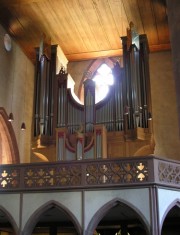 Une dernière vue de l'orgue Metzler. Cliché personnel