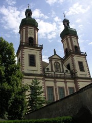Autre vue de l'église baroque, Ebersmunster. Cliché personnel 