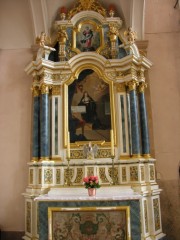 Vue d'un autel latéral gauche. Cliché personnel