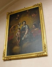 Vue d'un tableau dans un bras du transept. Cliché personnel