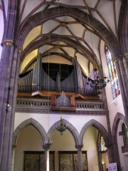 Vue de l'orgue Roethinger, St-Pierre-le-Vieux. Cliché personnel