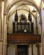 Une dernière vue de ce bel orgue C.-Coll restauré. Cliché personnel (juillet 2008)