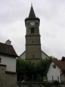 Vue de l'église réformée de Steckborn. Cliché personnel (sept. 2008)