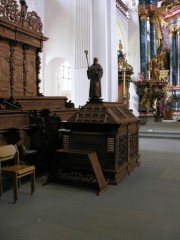 Vue de l'orgue de choeur (de 1746). Cliché personnel