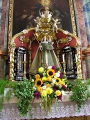Détail de l'autel de Marie. Cliché personnel