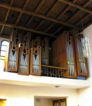 Une dernière vue de l'orgue Mathis à Pratteln. Cliché personnel (oct. 2008)